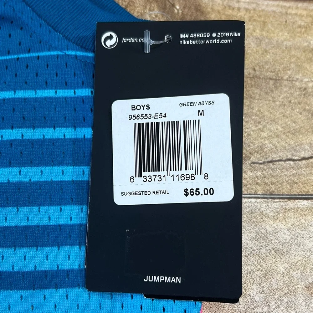 Jordan Boys Asahd Khaled Limited Edition Jersey Shorts Set Abyss 956553-E54‎